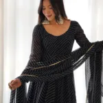 FUSIONIC Georgette base ethnic-suits With Dupatta set