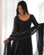 FUSIONIC Georgette base ethnic-suits With Dupatta set